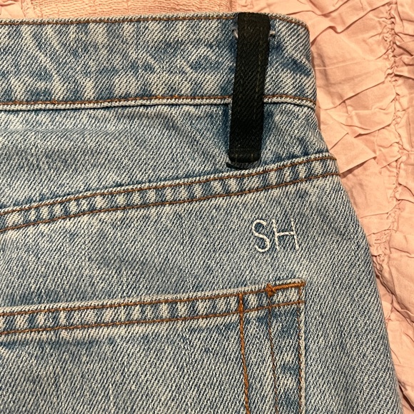 Still here pine panama long denim skirt - Picture 6 of 10